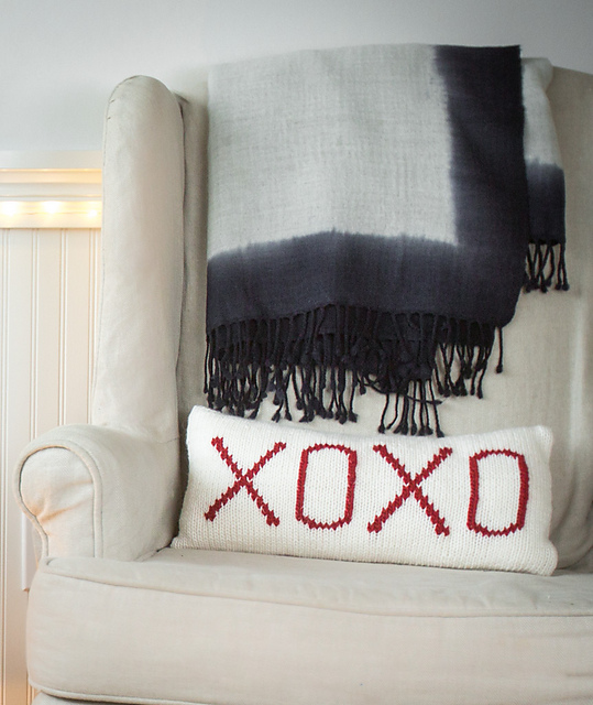 XOXO Bolster Pillow