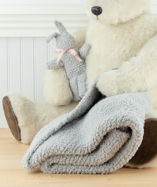 Baby Blanket with Hood and Bunny