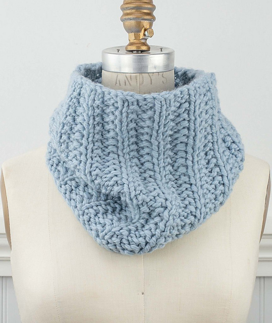 Mistake Rib Pattern Jumper Ravelry: Quick Mistake Rib Cowl pattern by Churchmouse Yarns and Teas
