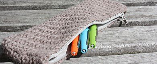 Trousse texturée