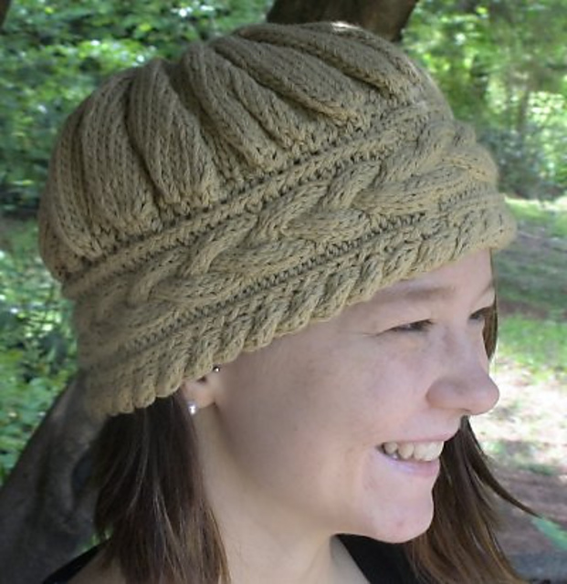 Cabled Headband Hat