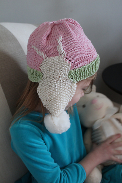 Bunny Earflap Hat