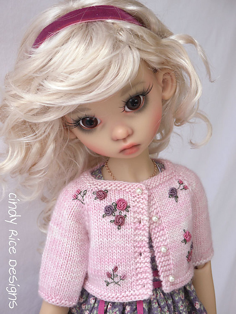 Classic Cardigan for MSD BJDs