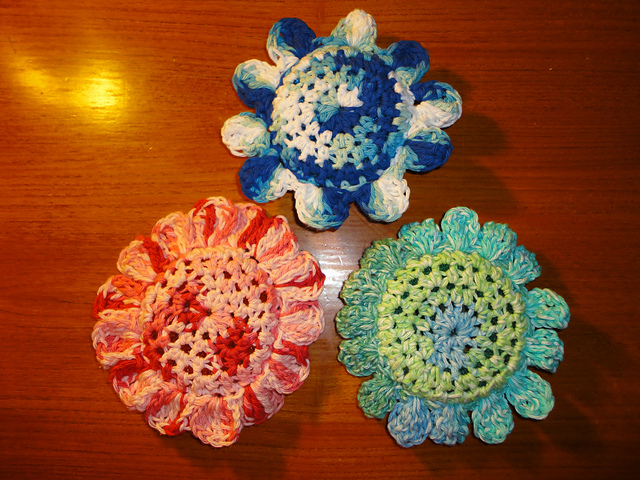 Francine's Flower Scrubby