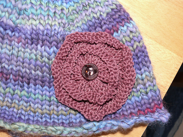 Knitted Posies by Peggy
