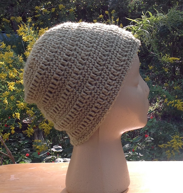 Beehive Textured  Beanie Hat