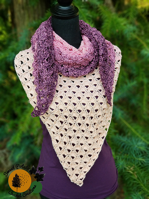 Divine Lotus Shawl