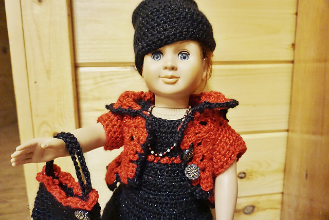 Pillbox Hat for 18" dolls