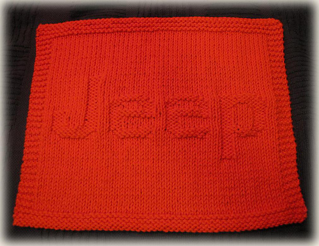 Jeep Washcloth