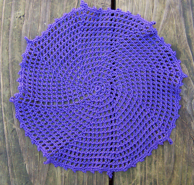 Spiral Simplicity Doily