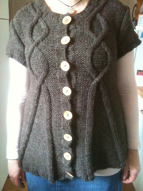 Women's Cable Cardi