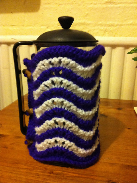 Feather & Fan Large Cafetiere Cosy