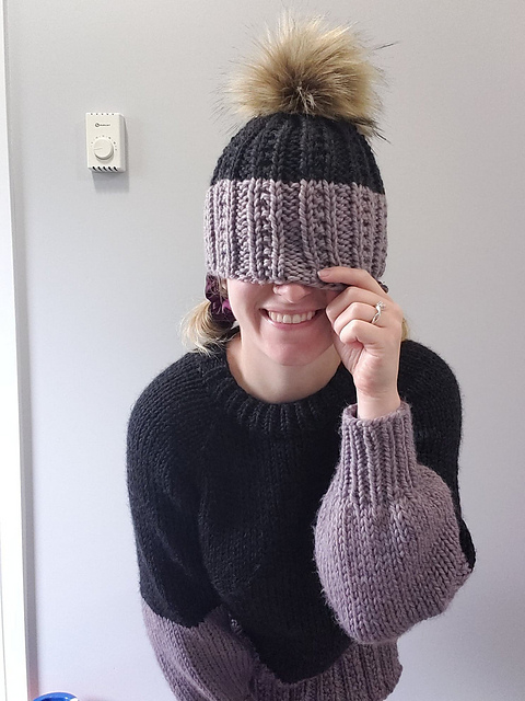 Lavender Dip Toque