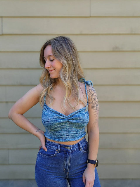 Ravelry: Summer Sweetheart Tank pattern by Claire Jackson