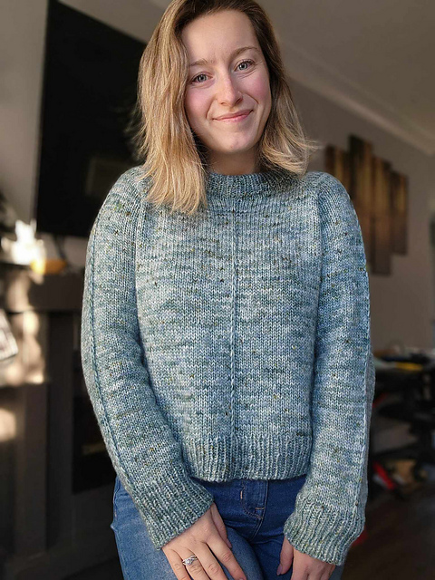 Ravelry: Compass Crew Sweater pattern by Claire Jackson (Perfectly