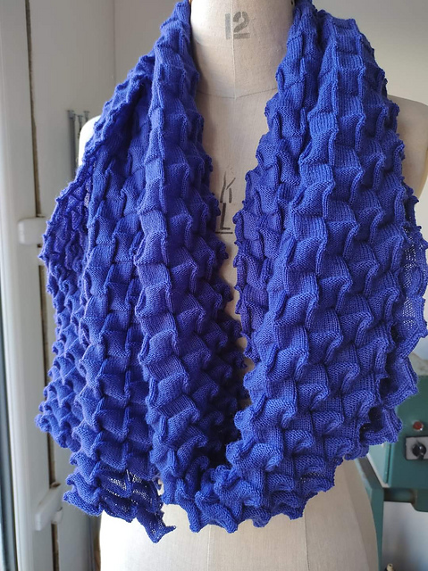 小物 luijewelry knit scarf lui jewelry knit scarf ブラック