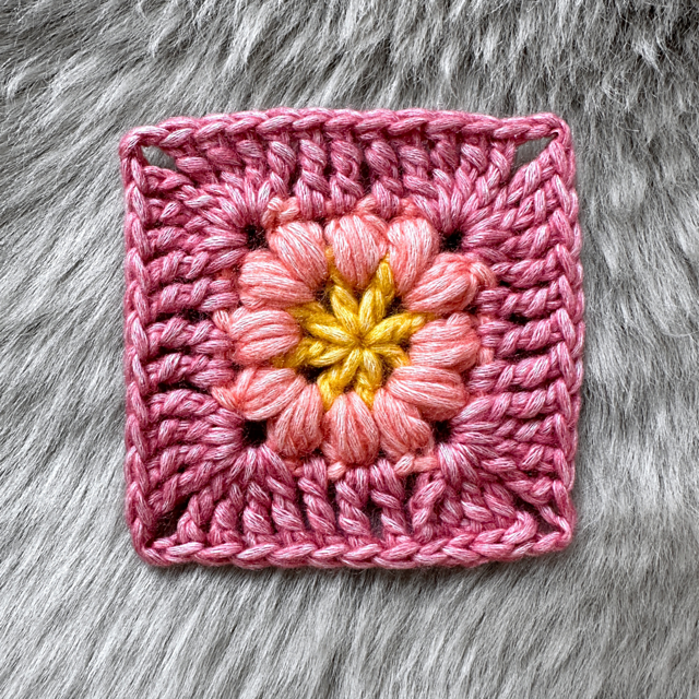 Perfect Puff Granny Square