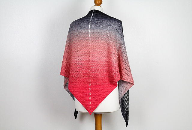Bottom Up Shawl