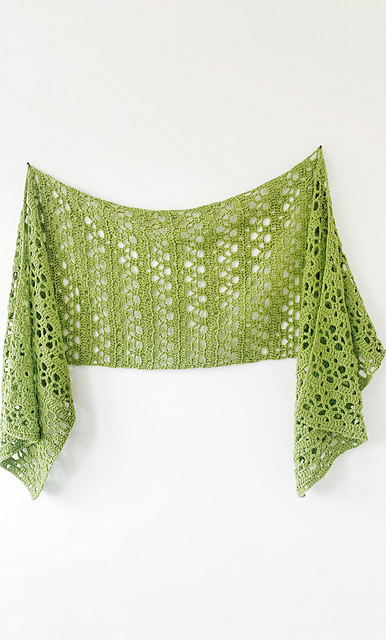 Flores Sideways Shawl