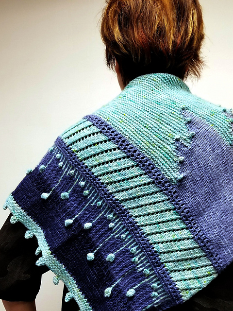 Meteor Shower Shawl