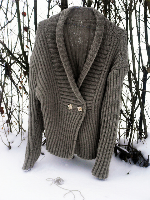 Ribbed Cardigan