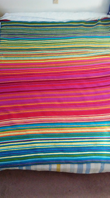 claudey's Temperature Blanket