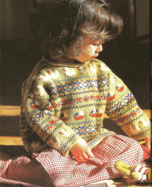 Ducks and Boats Sweater