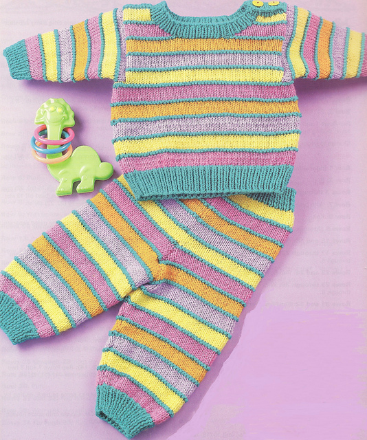Jelly Bean Stripe Outfit