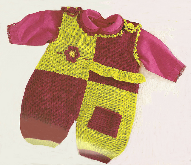 #30 Geranium Overalls