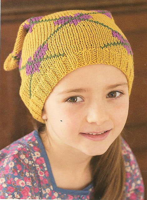 Heart Motif T-bag Hat