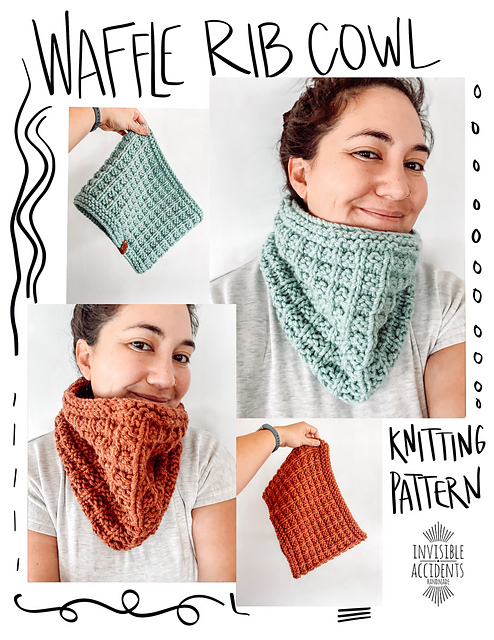 Waffle Cowl Pattern