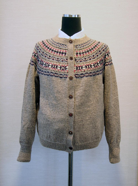 B. Fairisle Yoke Cardigan