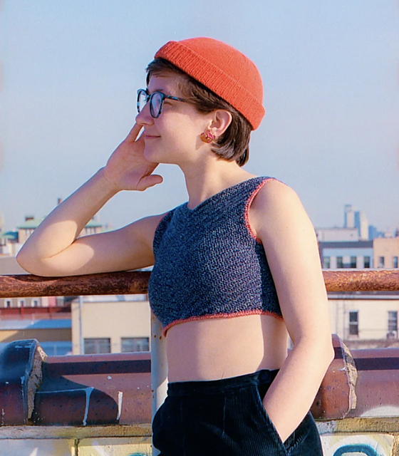 Pointed Top No. 3 (crochet)