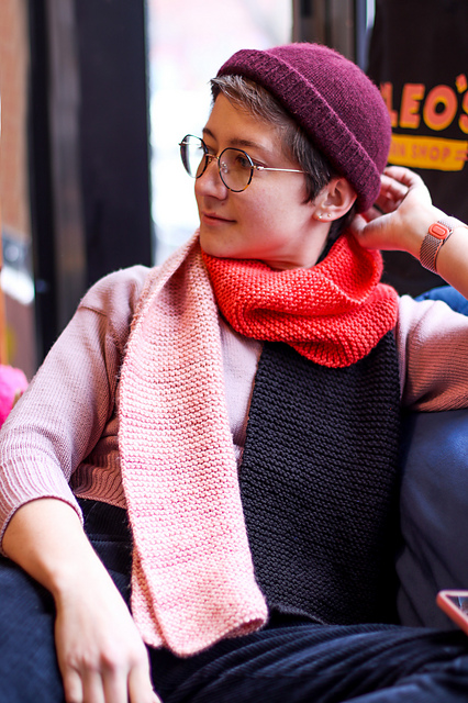 Garter Scarf No 3