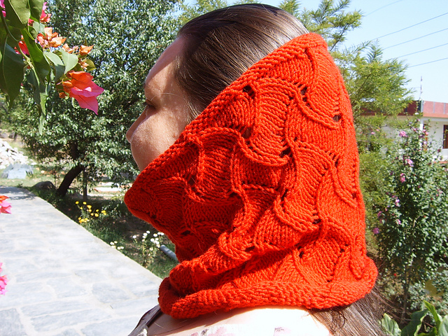 Curly Whirly Shelterbox Cowl