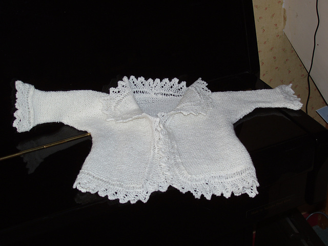 Project 1 - Field of Flowers Baby Jacket 2