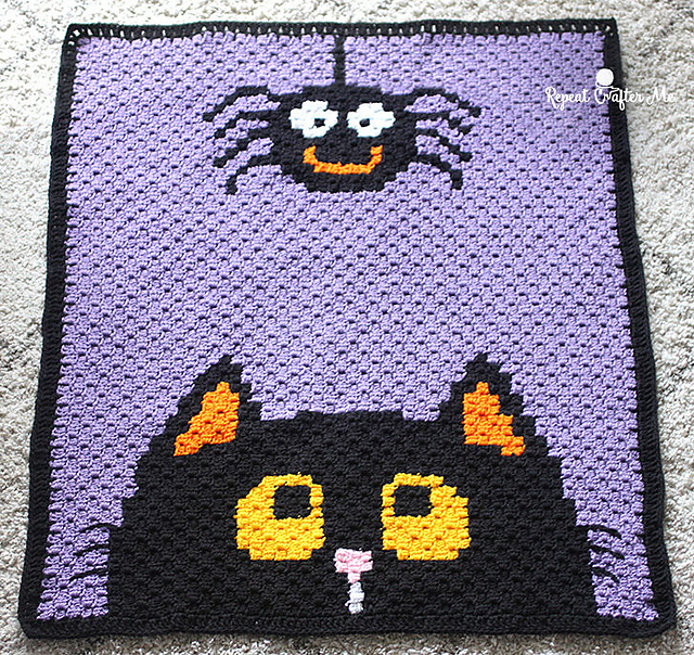 Halloween C2C Blanket