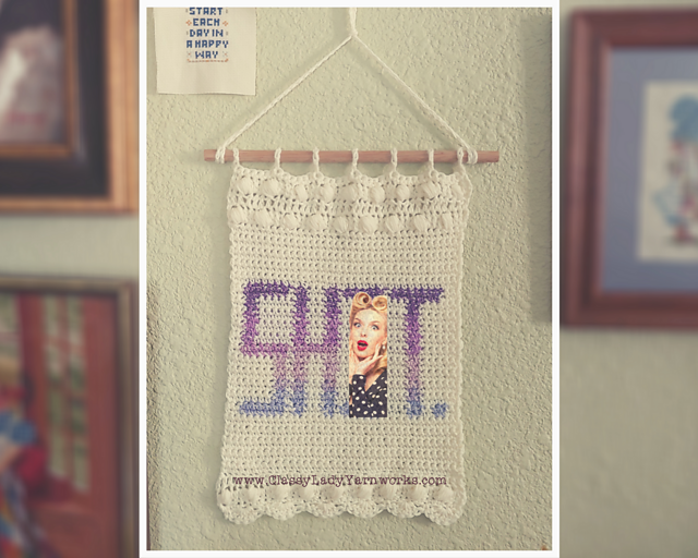 Shit. - A Wall Tapestry