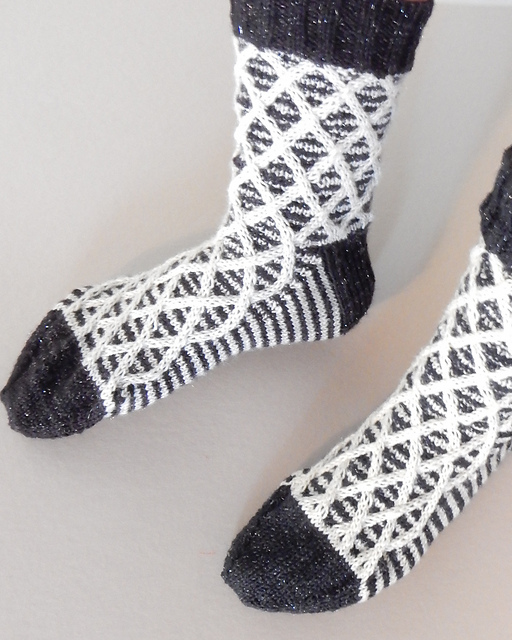 Garden Trellis Sock