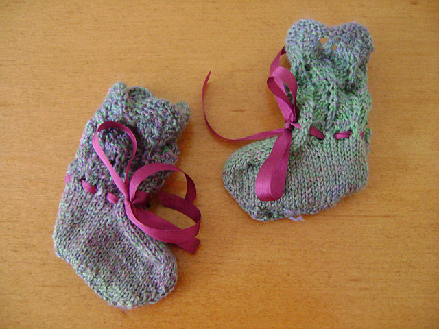 8. Baby's Layette - Bootees