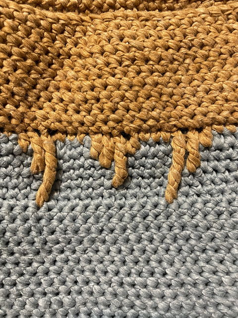 Gold Drip Tote Bag