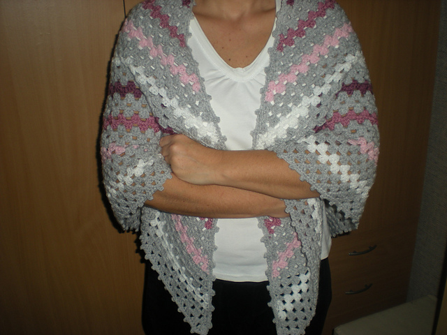 Granny power shawl