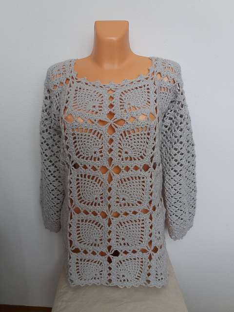 Summer pineapple square top