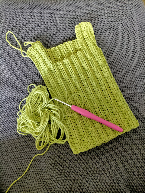 Crochet vest