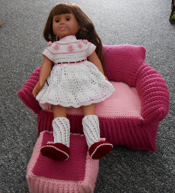AG Doll's Living Room Set