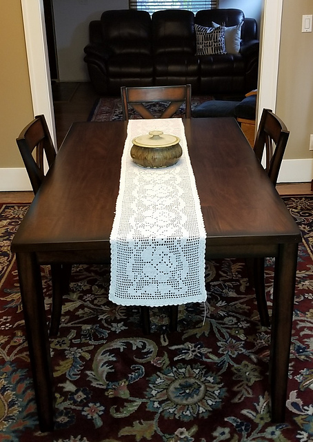 Rose Table Runner