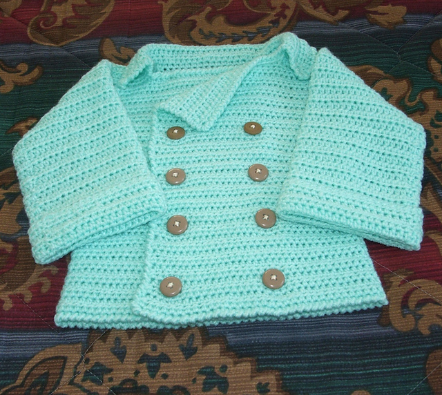 Infant's Double Breasted Sweater