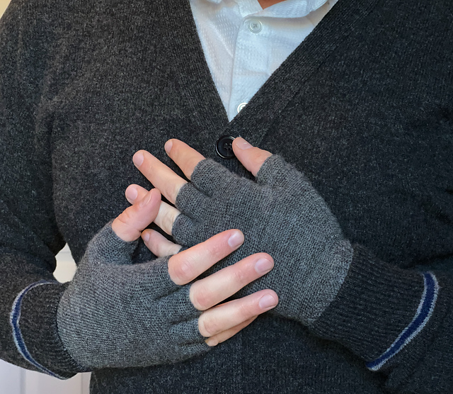 Plebeius Fingerless Gloves
