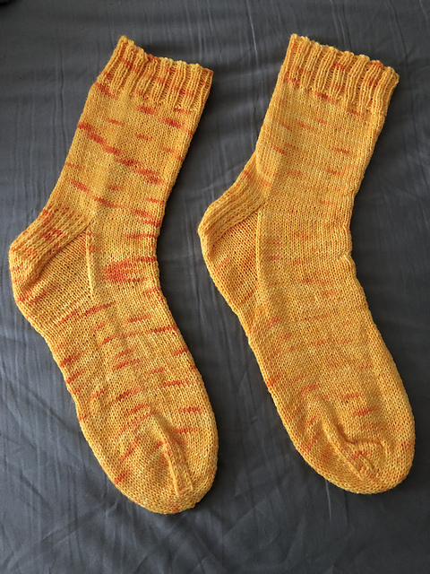 Standard Top Down Socks