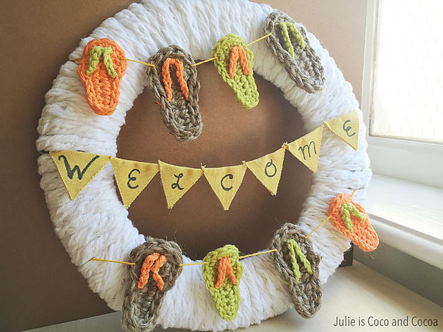Flip Flop Applique